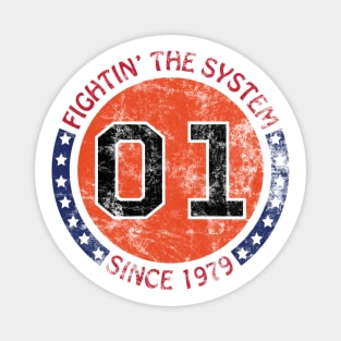 Dukes of Hazzard - Fightin' The System Since 1979 Vintage (01 General Lee) Magnet